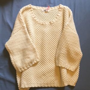 Mango dolman sleeve tunic in off-white/ivory